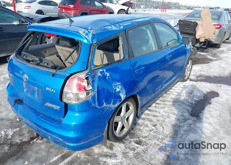 2007 Toyota Matrix Xr from USA, damaged, VIN 2T1KR32E77C643731